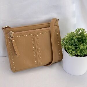 NWNT-Miztique  Burnt Caramel Color Crossbody Bag